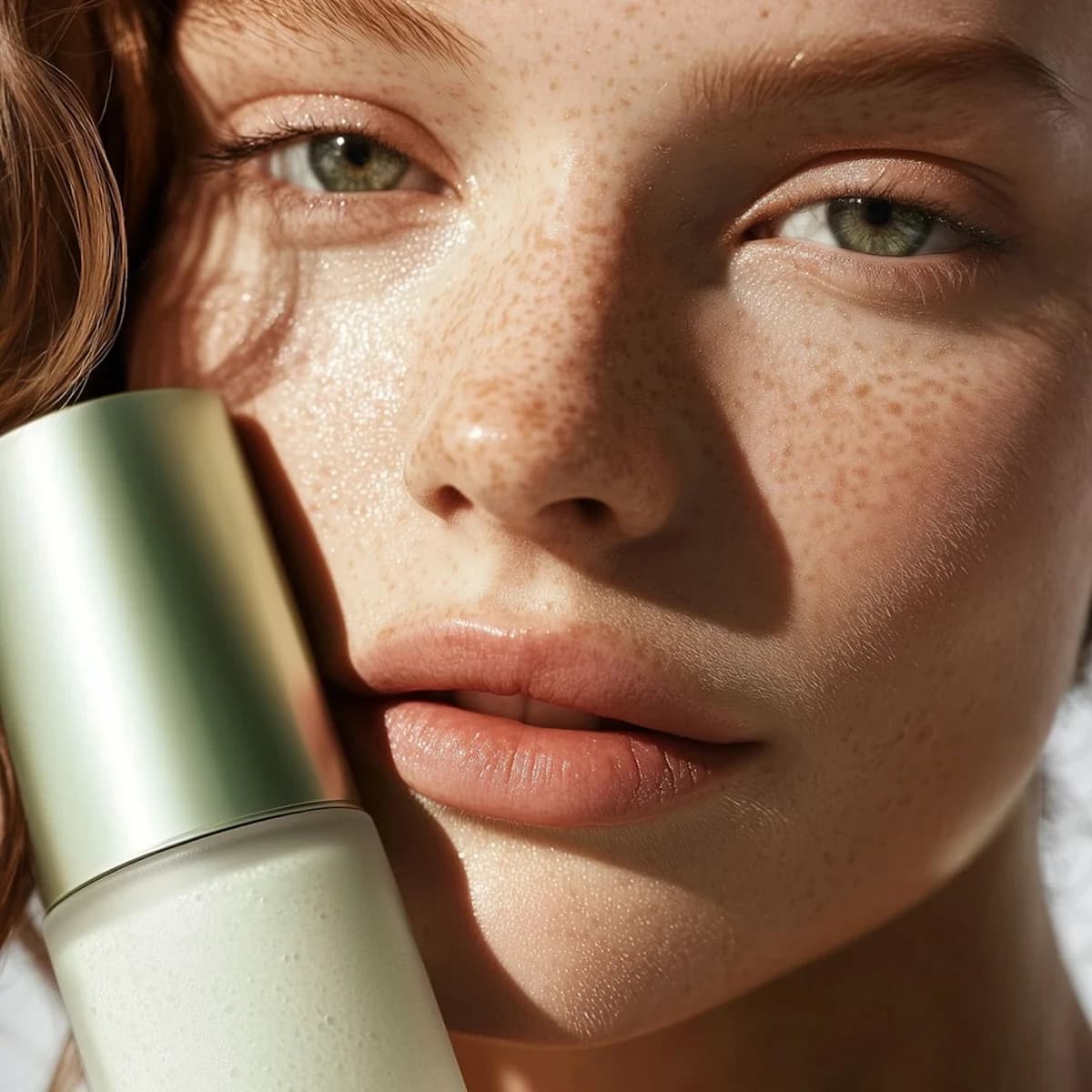 Morning light on skin