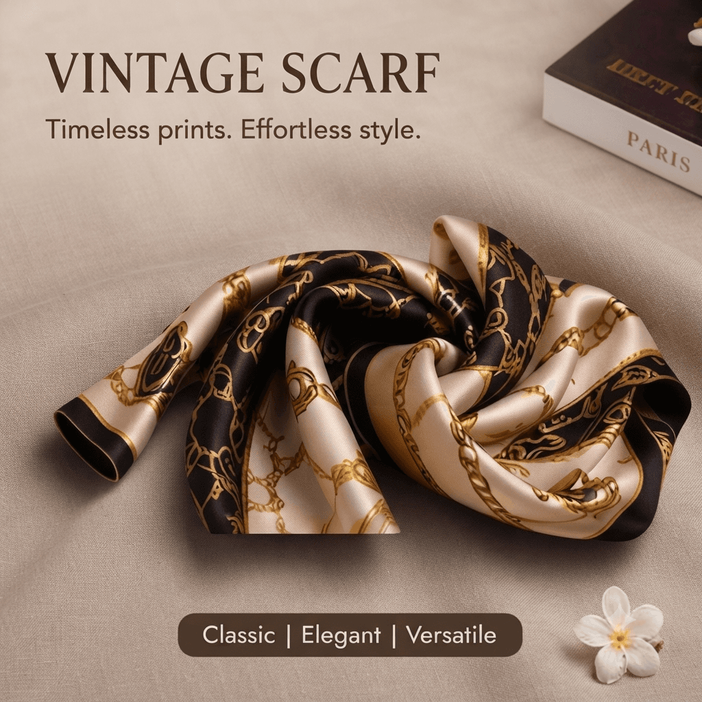 Vintage Scarf, detail